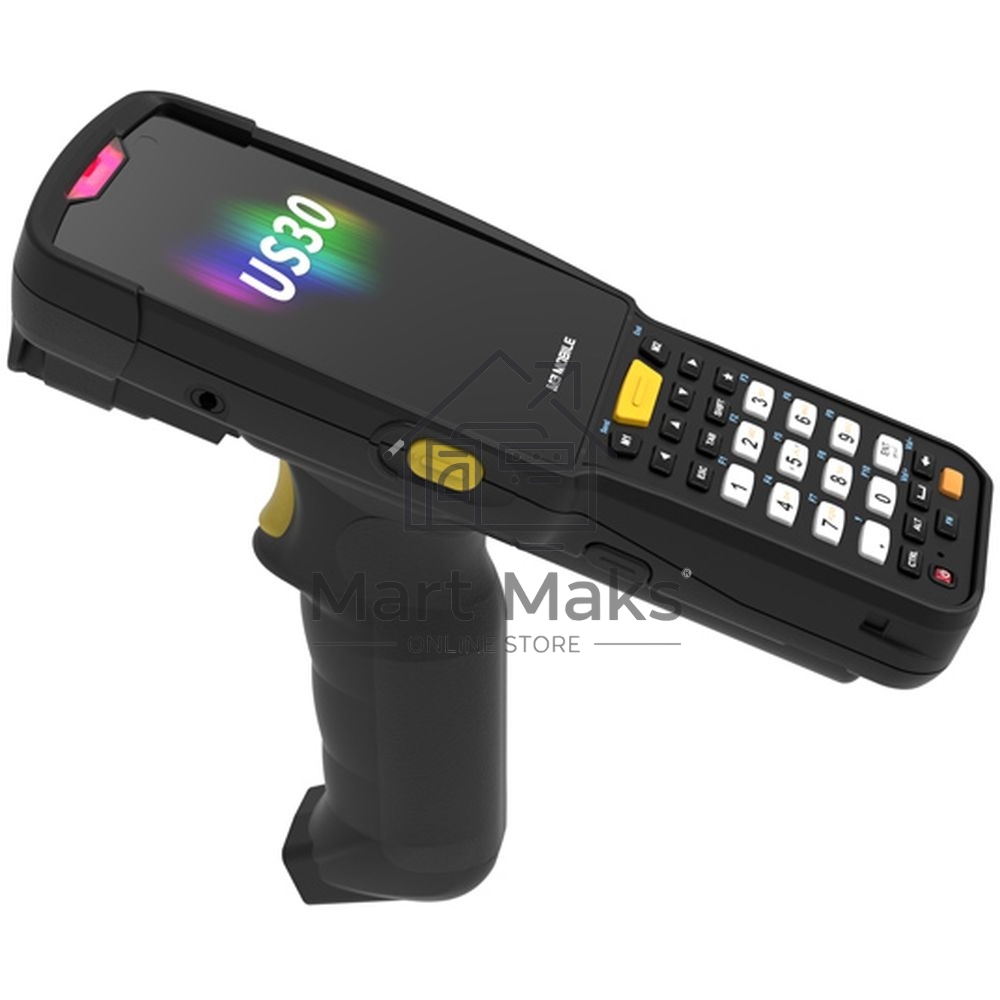 Терминал сбора данных M3 Mobile US300D-TFCWRE-HF Android 13.0 GMS, WVGA, Wi-Fi 6, SE5500 2D Imager Scanner(Straight Shooter/0° Scan), 16MP Rear Camera, BT5.3, NFC(HF), 4G/64G, 30 Keypad, 6700mAh Battery, Hand Strap, Bullet Proof Film