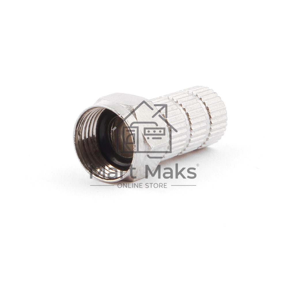 Коннектор Cablexpert F SPL6-02, для кабеля RG6, 5шт, с уплот. рез. кольцом