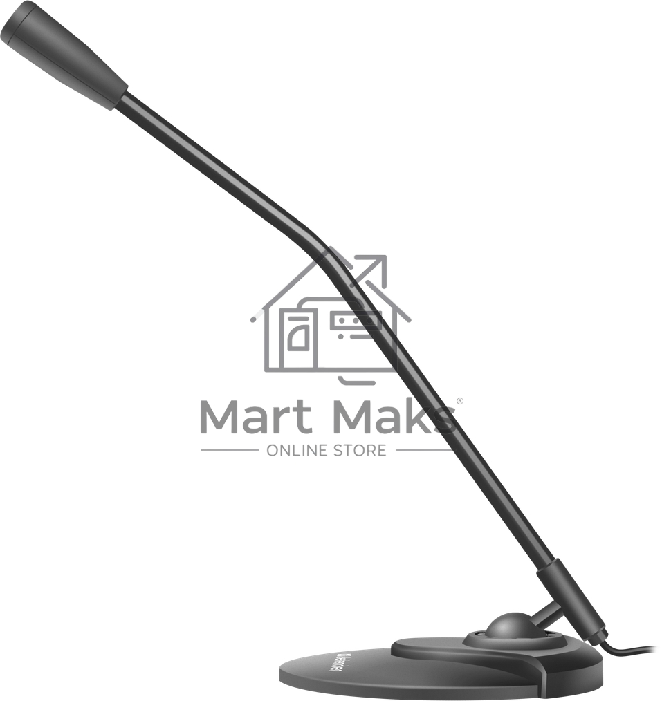 Микрофон Defender MIC-117 черный, кабель 1.8 м