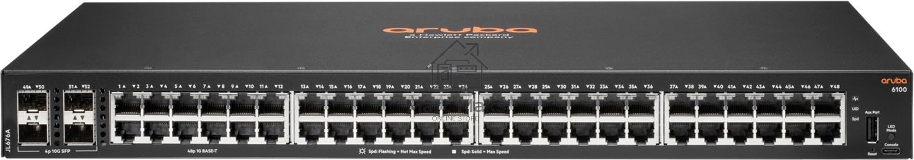 Коммутатор HPE Aruba 6100 JL676A 48G 4SFP+