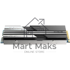 Накопитель SSD Netac NV5000, 500Gb, M.2 2280, PCIe 4.0 x4, NVMe, R/W 5000/2500, с радиатором