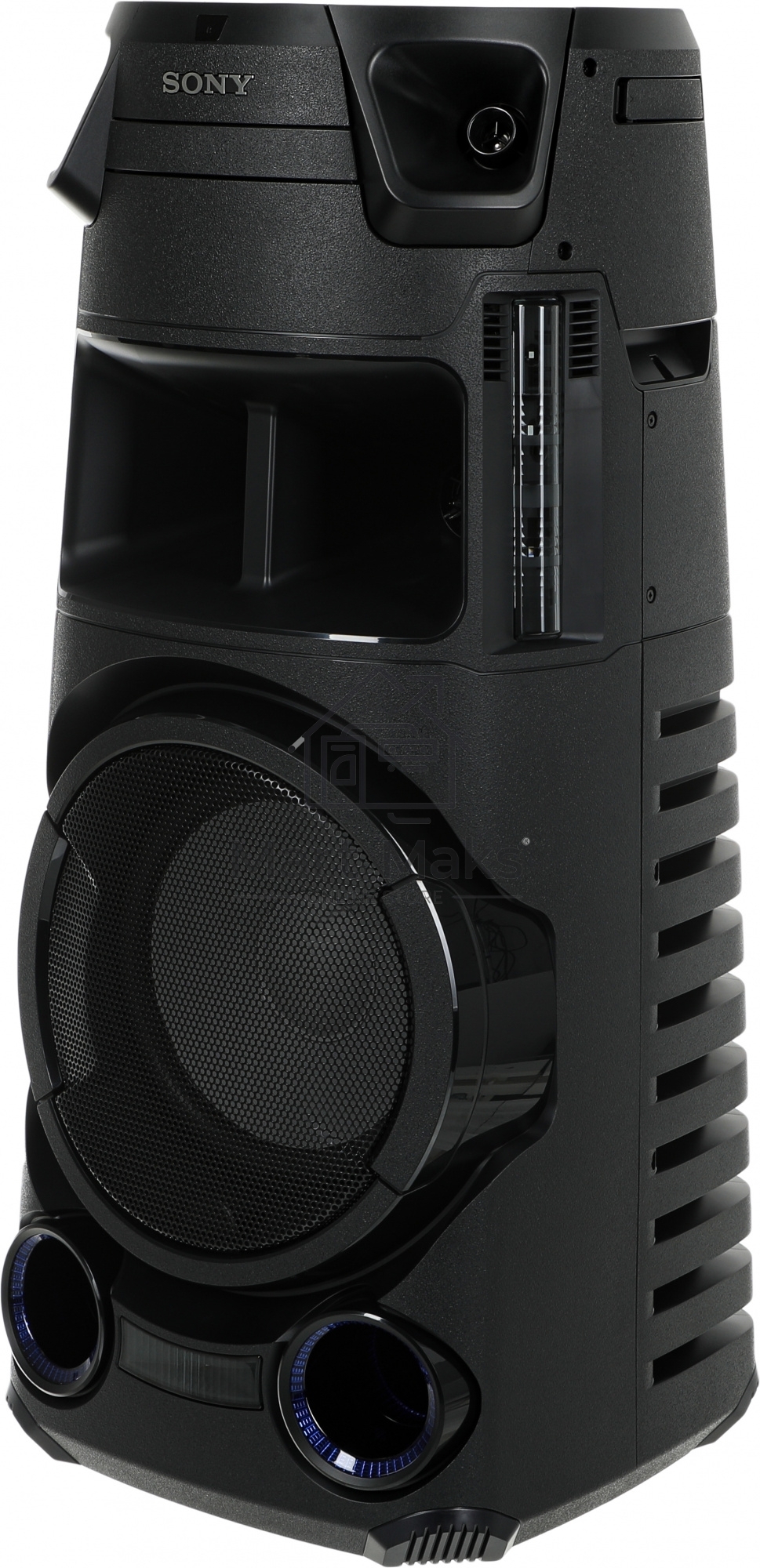 Минисистема Sony MHC-V43D черный/CD/CDRW/DVD/DVDRW/FM/USB/BT