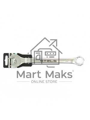 Ключ комбинированный, 22 мм, CrV, матовый хром Stels