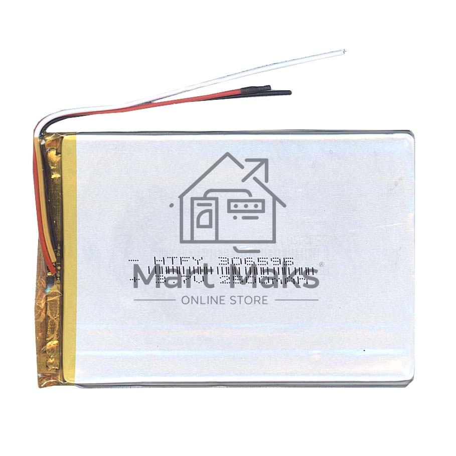 Аккумулятор Li-Pol (батарея) 3*65*95мм 3pin 3.7V/2500mAh