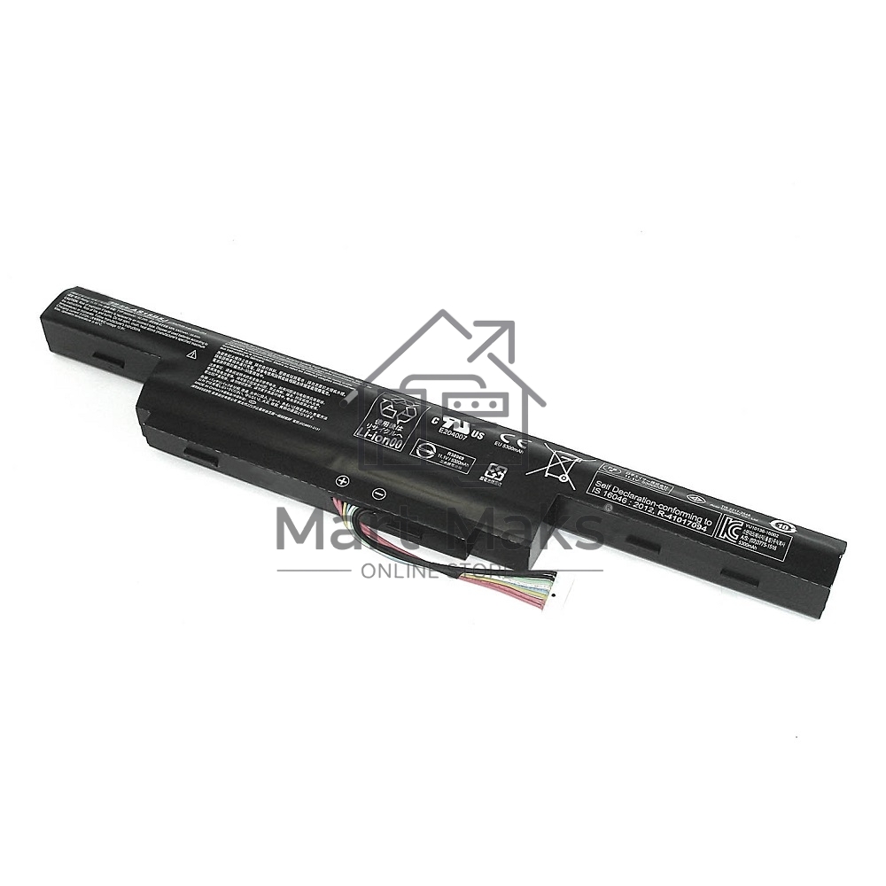 Аккумуляторная батарея для ноутбука Acer Aspire E5-575G 10.95V 5600mAh черный