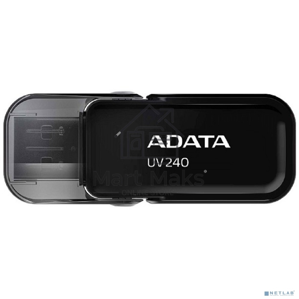 Флешка USB R/W ADATA R/W 32GB ADATA UV240, USB 2.0, черный