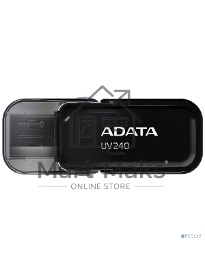 Флешка USB ADATA UV240 (AUV240-32G-RBK), 32Gb, USB 2.0, R/W 15/5, черный