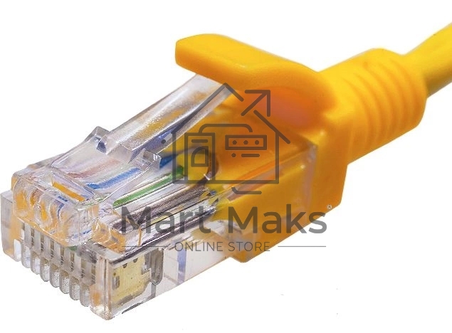Патч-корд Suprlan 10-0163 UTP RJ-45 вил.-вилка RJ-45 кат.5E 2м желтый LSZH 24AWG