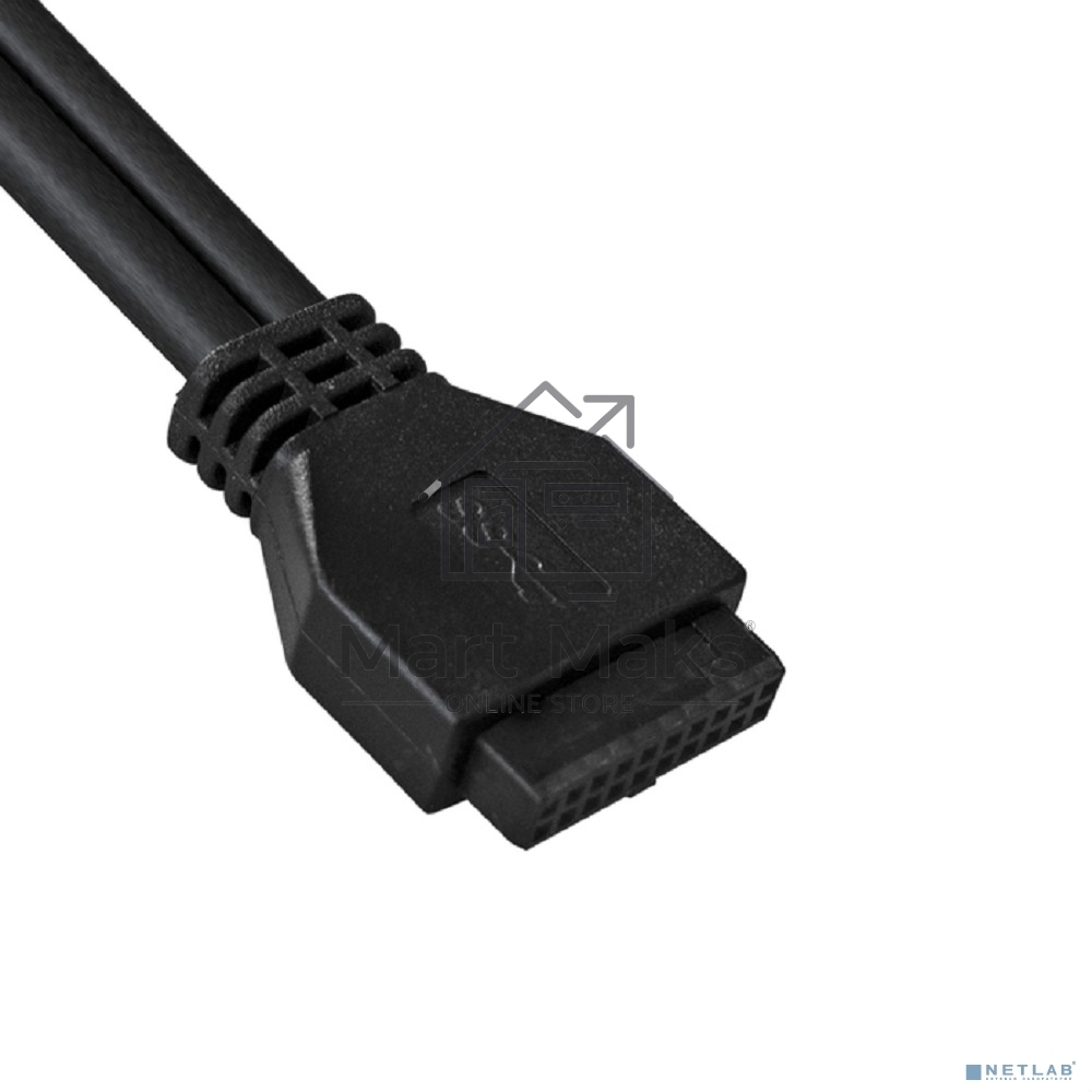 Планка USB на переднюю панель ExeGate EX289289RUS U5H-615, 5,25