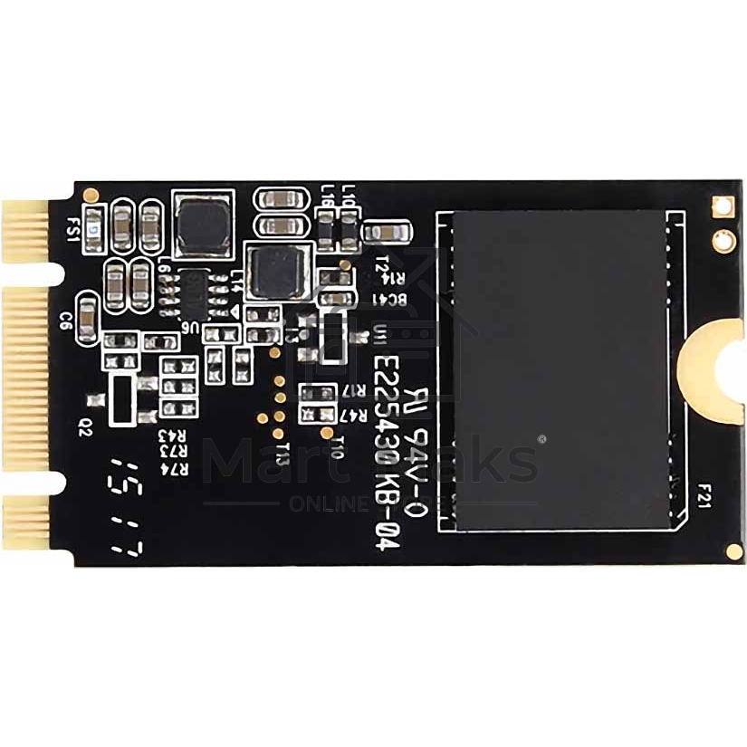 Твердотельный накопитель/ Kingspec SSD NT-1TB 2242, 1024GB, M.2(22x42mm), SATA3, R/W 570/540MB/s, IOPs н.д./н.д., TBW 480, DWPD 0.4 (3 года)