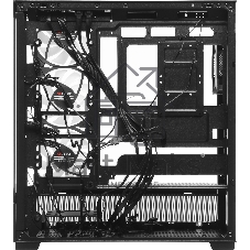 Корпус ACCORD ACC-ZA11B AR Black, Midi-Tower, чёрный, 4 x 120 мм