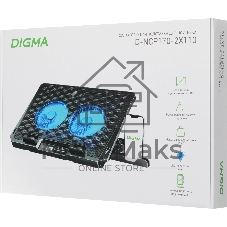 Подставка для ноутбука Digma D-NCP170-2x110 18