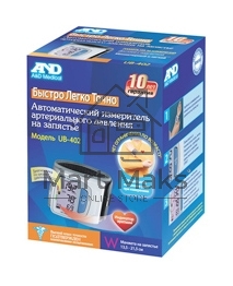 Тонометр запястный A&D UB-402