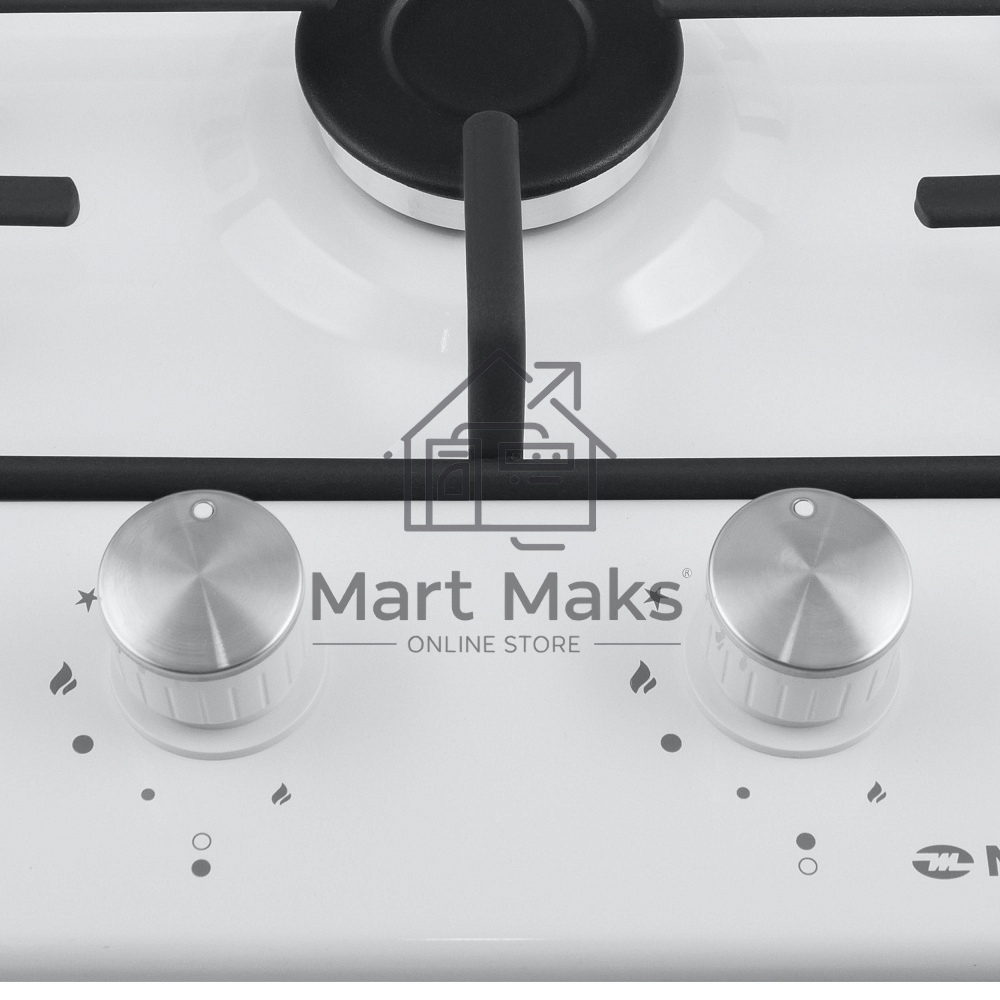 Газовая варочная панель Maunfeld EGHE.32.3EW/G Домино, • Тип: газовая 30см • Тип установки: независимая • Управление: фронтальное, переключатели поворотные • Нагревательный элемент: конфорка, 2шт • Мощность конфорок, Вт: 2600, 1700 • Материал исполнения: 