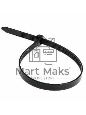 Хомут-стяжка кабельная нейлоновая Rexant 250 x7,6 мм, черная, упаковка 100 шт.