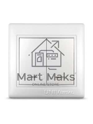 Выключатель 2-кл. СП Севиль 10А IP20 с индик. белый Universal С0123