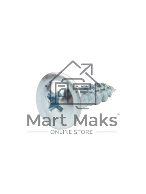 Саморез с прессшайбой KRANZ ПШС острый 4.2х16, короб (200 шт./уп.)