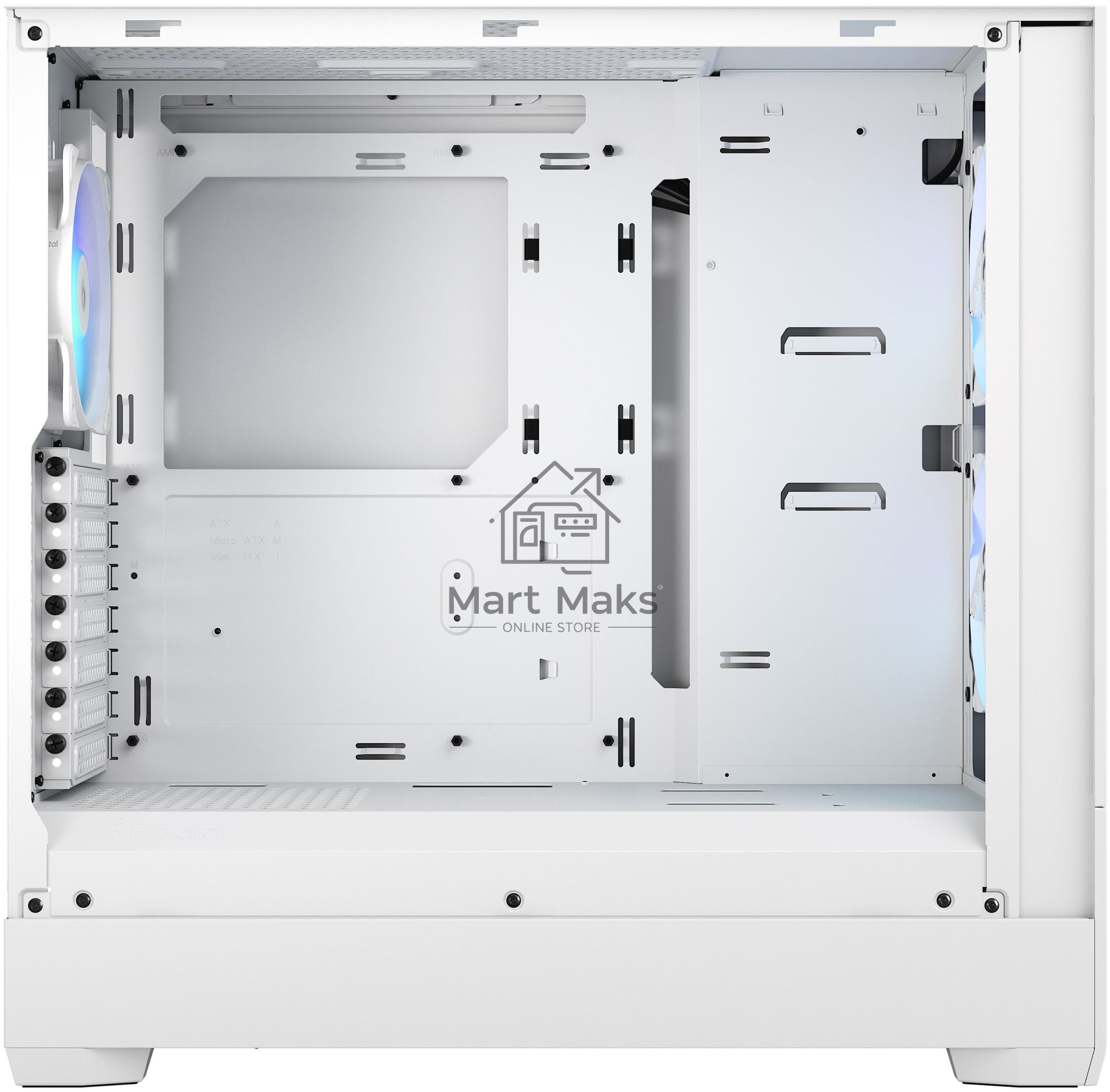 Корпус Fractal Design Pop Air RGB White TG Clear Tint FD-C-POR1A-01