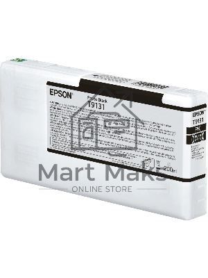 Картридж Epson T9131 (C13T913100) фото черный (200 мл) для SureColor SC-P5000, SC-P5000V