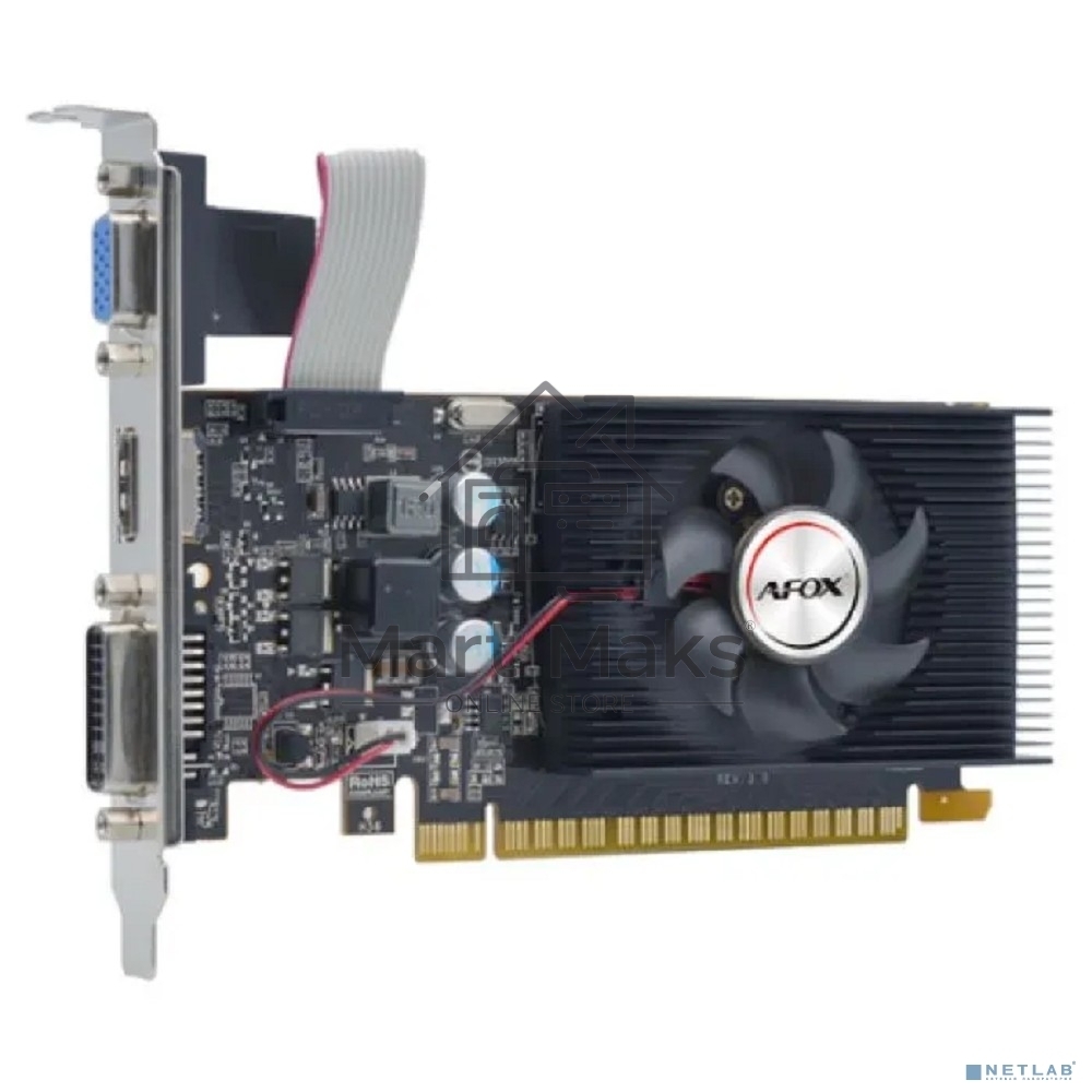 Видеокарта AFOX GT240 1024MB DDR3 128-Bit DVI HDMI D-Sub 1FAN RTL