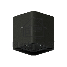 Корпус светильника C7841 SBK черный песок 95*95*H100mm MR16 GU5.3