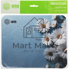 Коврик для мыши Cactus Daisies рисунок 250x200x3мм (CS-MPC-D07S)