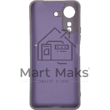 Чехол (клип-кейс) BoraSCO для Xiaomi Poco C65 Microfiber Case лавандовый