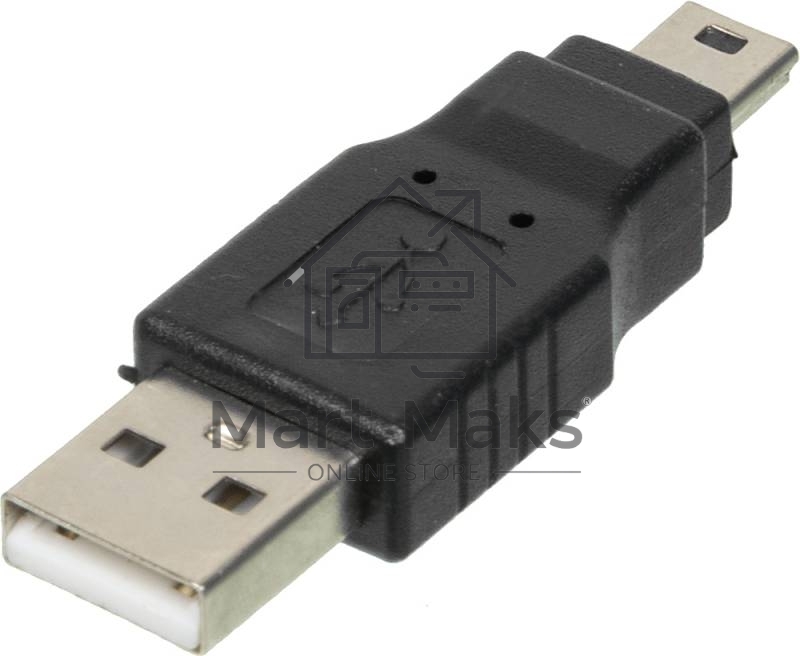 Переходник USB2.0 Ningbo mini USB B (m)/USB A (m)