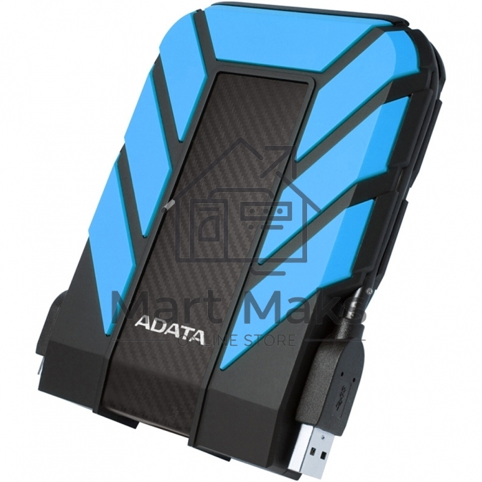 Внешний жесткий диск ADATA USB 3.1 1Tb AHD710-1TU3-CBL HD710P DashDrive Durable (5400rpm) 2.5