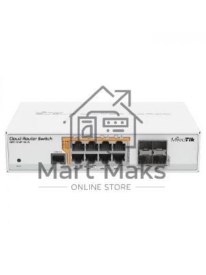 Маршрутизатор 8PORT 1000M 4SFP CRS112-8P-4S-IN MIKROTIK