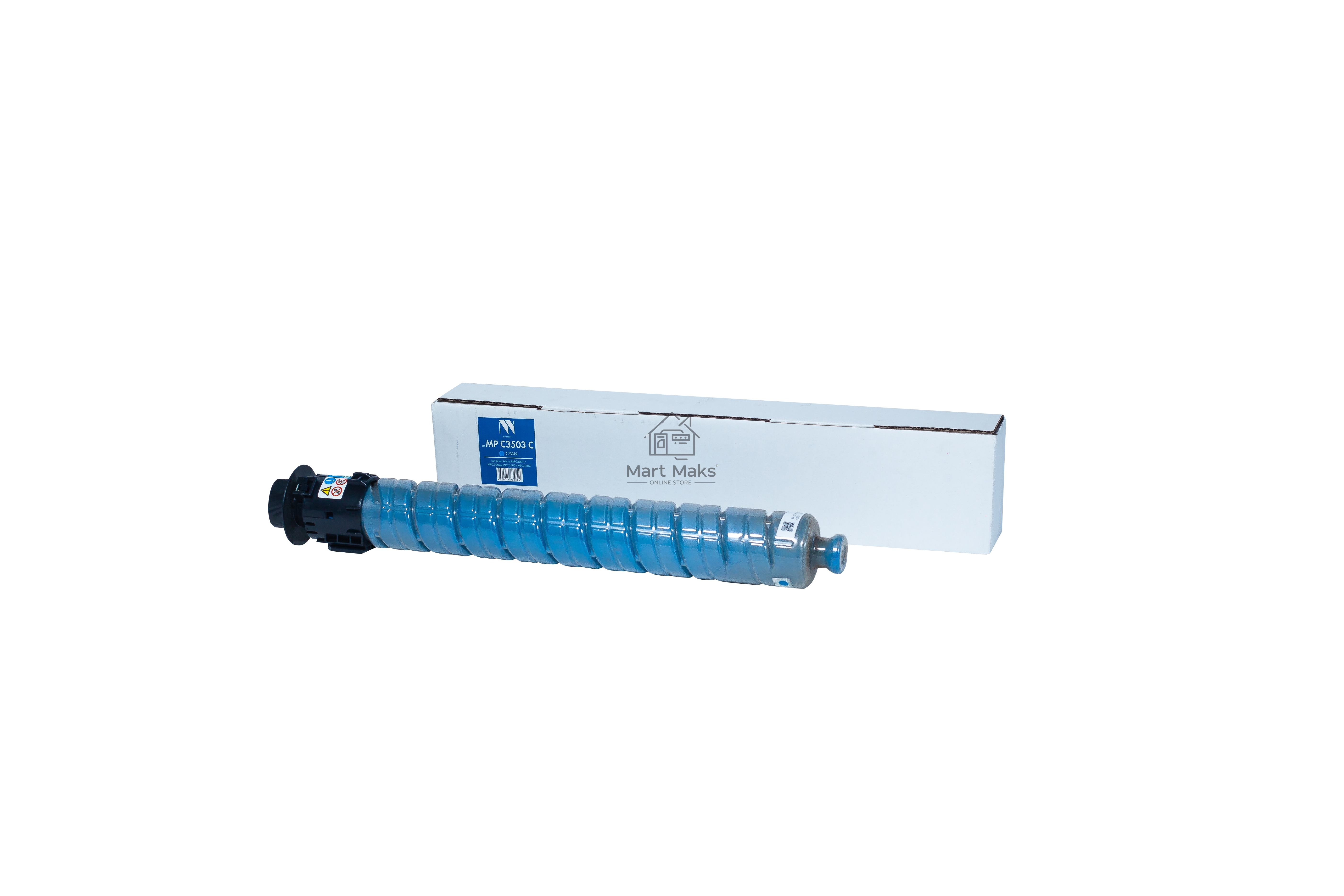 Картридж NVPrint совместимый NV-MPC3503 Cyan для Ricoh Aficio-MPC3003/MPC3004/MPC3503/MPC3504 (18000k)