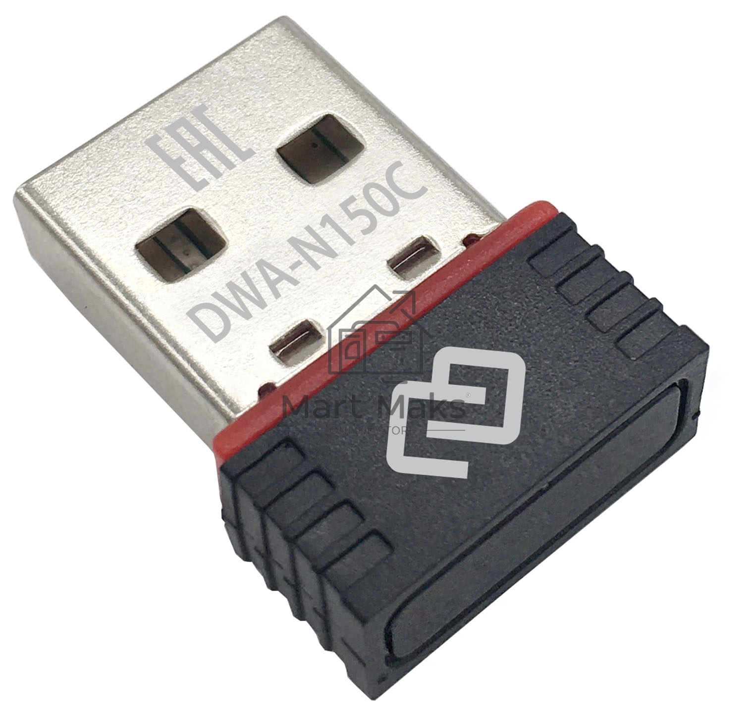 Сетевой адаптер WiFi Digma DWA-N150C N150 USB 2.0 (ант.внутр.) 1ант. (упак.:1шт)