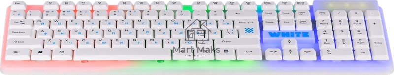Клавиатура Defender White GK-172 проводная, USB, белый