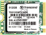 Накопитель SSD Transcend 300S TS512GMTE300S, 512Gb, PCIe 3.0 x4, M.2 2230, NVMe, R/W 2000/1100
