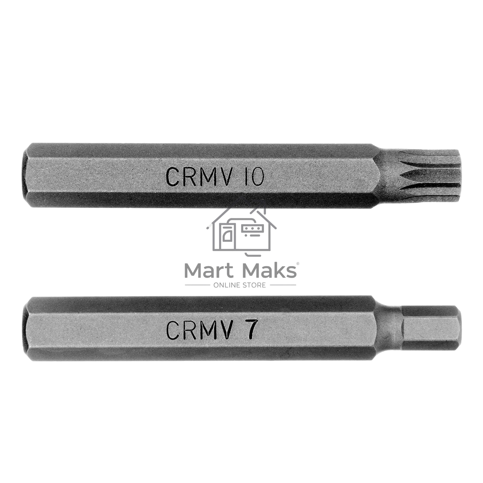 Набор бит HEX, TORX, SPLINE, шестигранный хвостовик 3/8