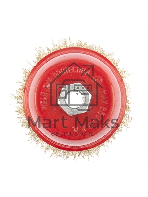 Щетка Matrix для УШМ, 100 мм, М14, 