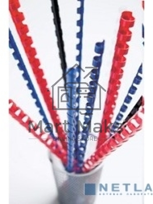 Пластиковые пружины для переплета 16 мм (на 101-120 листов) синие 100шт Fellowes (FS-53471)