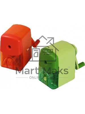 Точилка для карандашей механическая Deli E0635, 1 отверстие, пластик, коробка