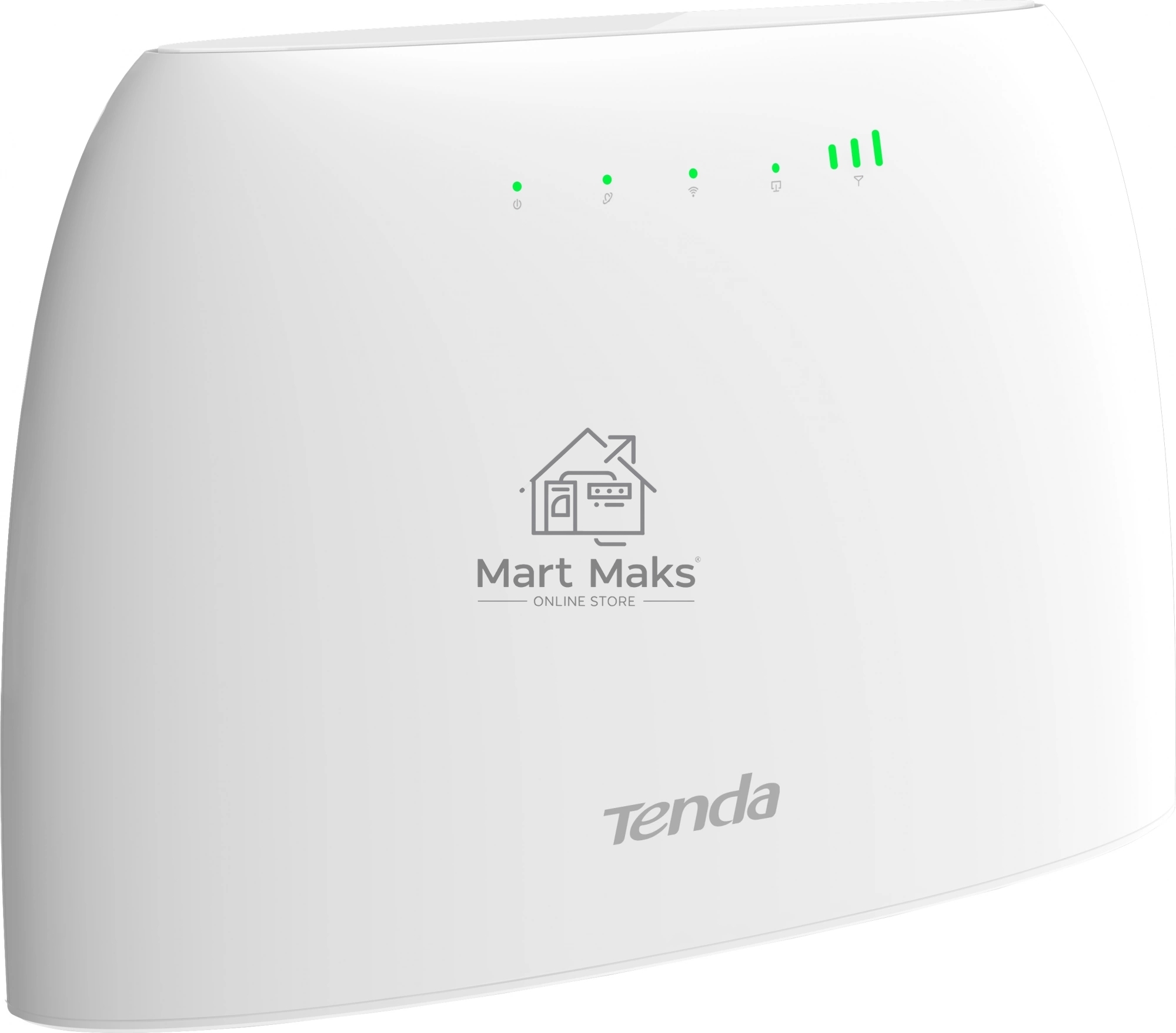 Роутер Tenda 4G03 4G LTE wiFi, 300Мбит/с, поддержка TR069, слот для SIM-карт