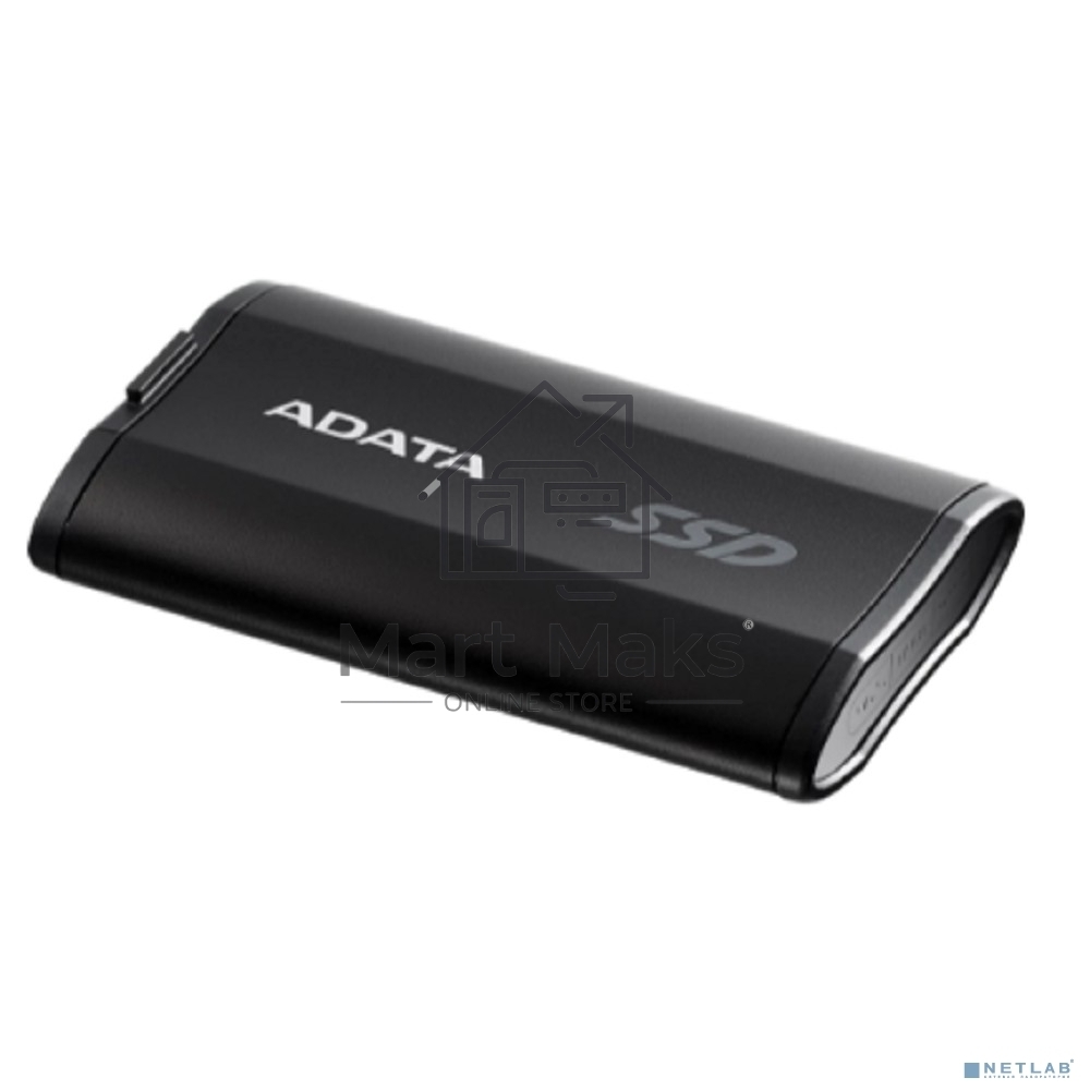 Внешний накопитель SSD ADATA 1Tb SD810 USB Type-C (2000/2000 Mb/s) metal case черный (SD810-1000G-CBK)