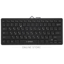 Комплект клавиатура+мышь Gembird KBS-9100 беспроводной, USB, 1600 DPI, чёрный