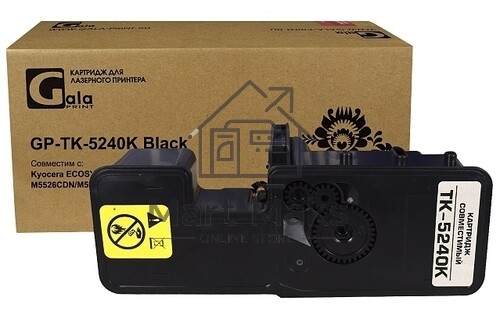 Тонер-туба GalaPrint GP-TK-5240K для принтеров Kyocera ECOSYS P5026CDN/P5026CDW/M5526CDN/M5526CDW черный 4000 копий