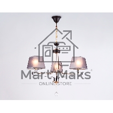 Светильник Ambrella light TR4614/3 CF/FGD кофе/золото E27/3 max 40W D640*800