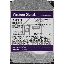 Жесткий диск HDD WD Purple Pro 14Tb 7200rpm SATA 512Mb 3.5