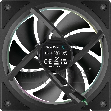 Вентилятор для корпуса Deepcool FL12 SE ARGb 120х120x25 черный 4-pin 28.67дБ (упак.:1шт) (R-FL12SE-BKAPN1-G) Ret