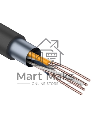 Кабель витая пара Rexant FTP 2PR 24AWG, CAT5e наружный (OUTDOOR) (бухта 305 м)