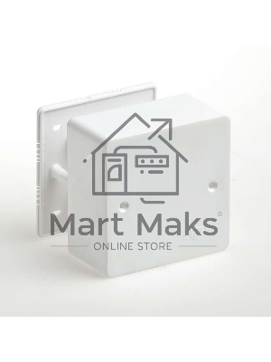 Коробка универсальная для кабель-каналов 85х85х42 IP40 Рувинил 65015