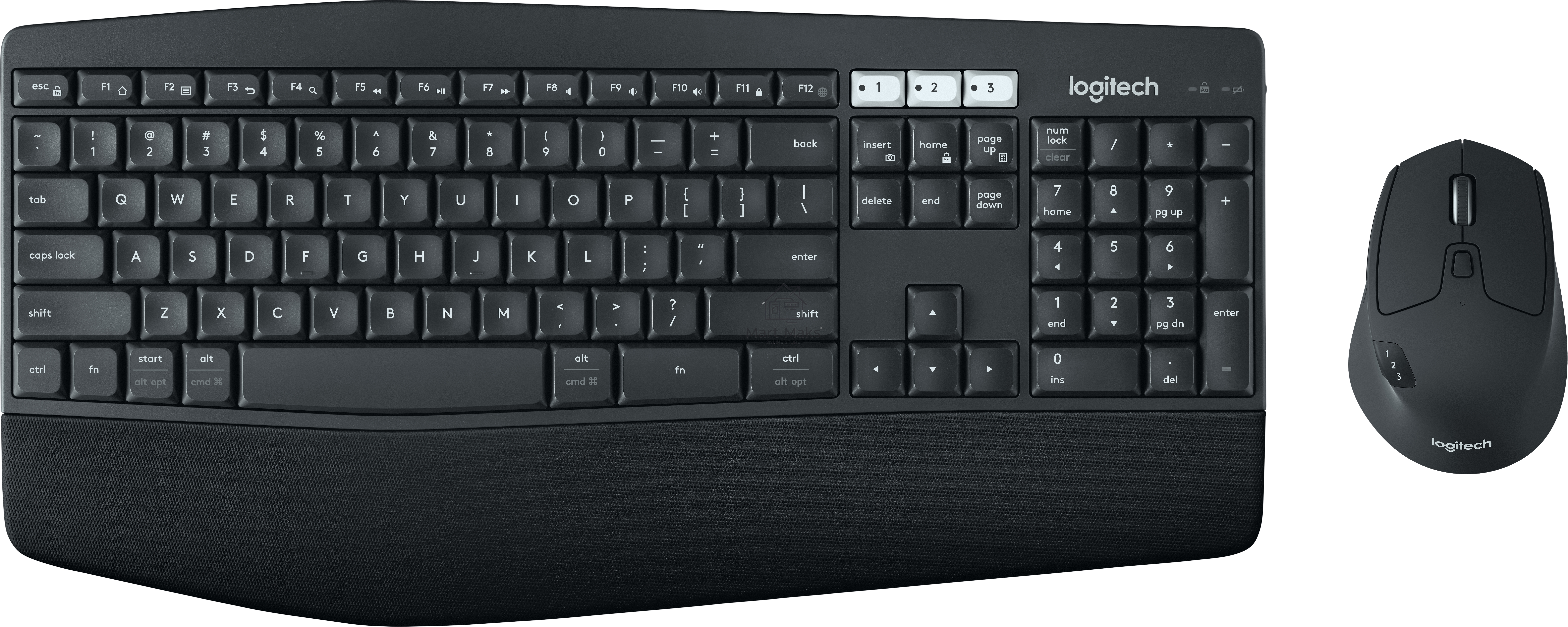 Клавиатура + мышь Logitech Wireless Desktop MK850 Performance Retail