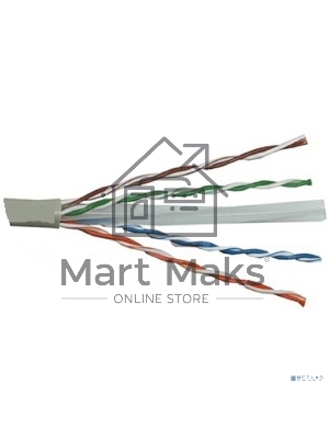 Кабель Exegate EX186134RUS UTP 4 пары кат.6 Exegate CCA, 305м pullbox, серый