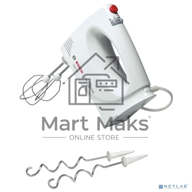 Миксер ручной Bosch MFQ3010, белый